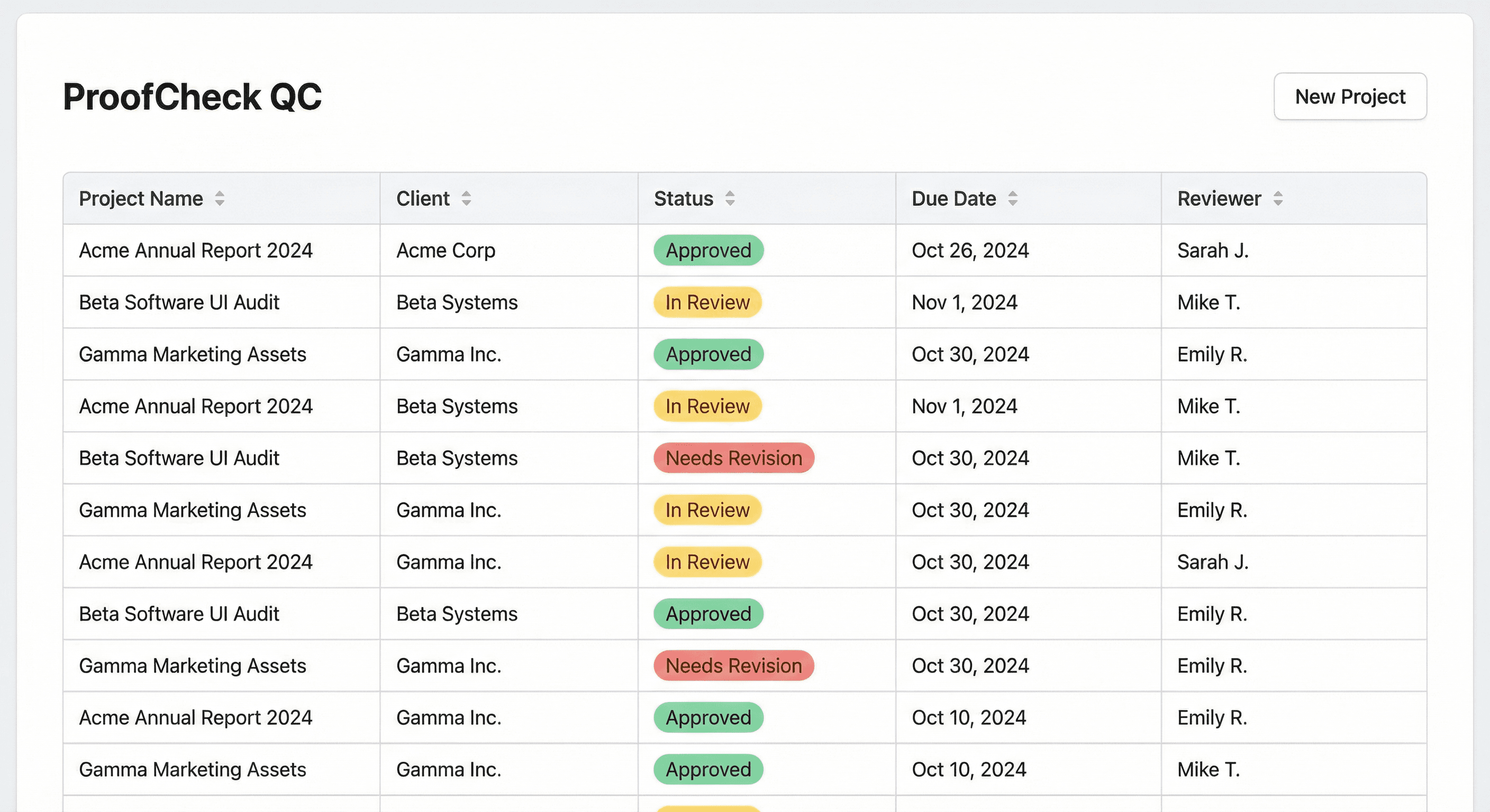 ProofCheck QC screenshot 2