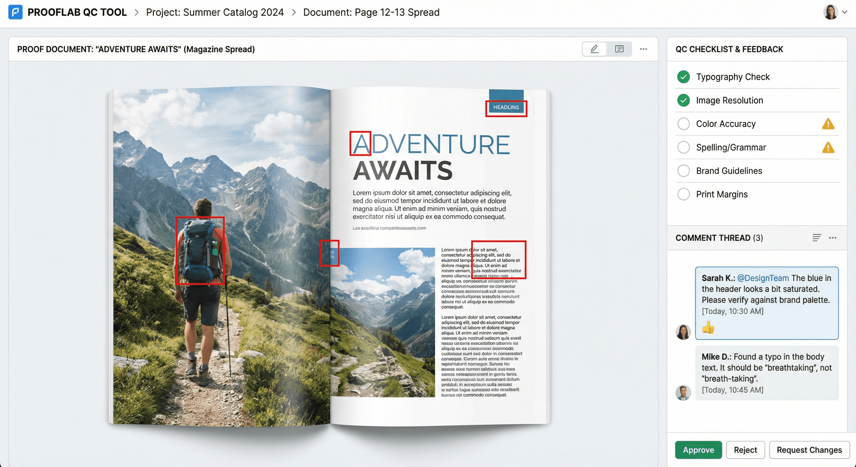 ProofCheck QC screenshot 3